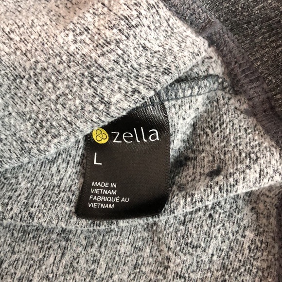 Zella Twist Cowl Neck Tunic Sweatshirt Large - Picture 10 of 11